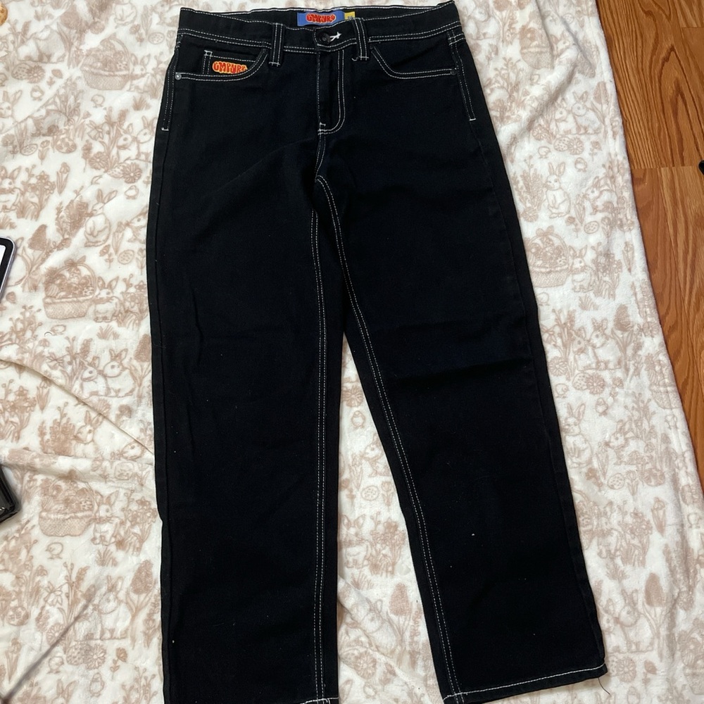 Black Denim Jeans